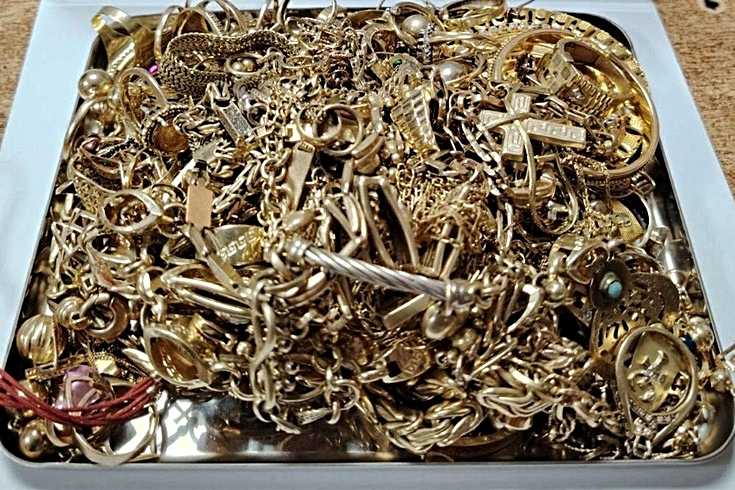 Hamzabeyli'de 708 gram kaçak altın ele geçirildi