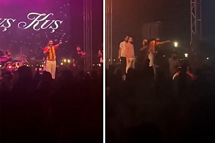 Konserde tansiyon yükseldi! Ünlü şarkıcı sahneyi terk edince arbede çıktı