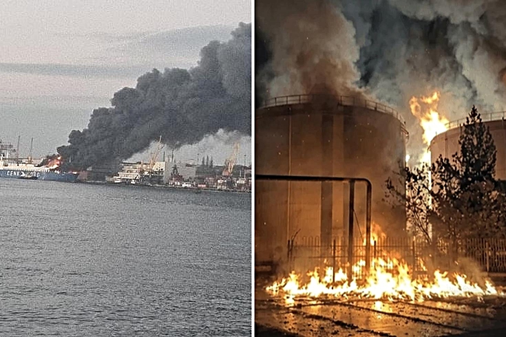 Rusya'dan Ukrayna'ya yeni saldırı: Lojistik merkezleri ve limanlar vuruldu