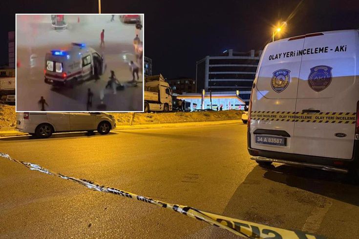A retired police officer engaged in illegal taxi operations in Esenyurt killed his colleague who was writing him a ticket.
