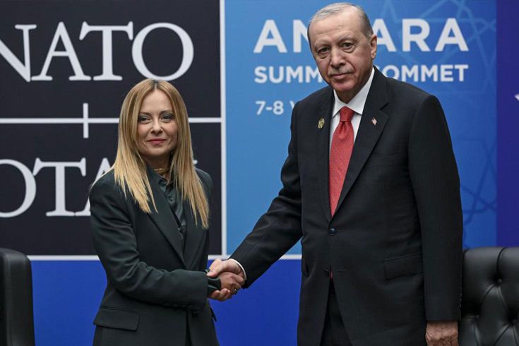 İtalya Başbakanı Meloni, Cumhurbaşkanı Erdoğan'ın tebrik mesajından memnun