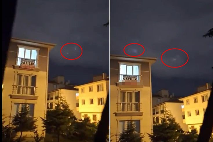Mysterious night in the capital! What appeared in the sky sparked curiosity