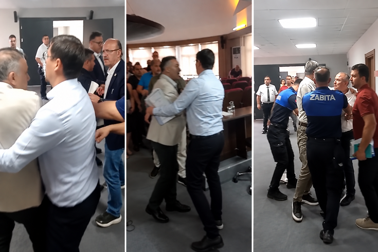 Edirne Belediye Meclisi’nde tansiyon yükseldi: Üyeler arasında arbede çıktı