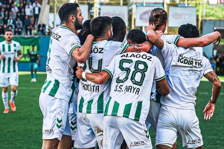 Iğdır FK durdurulamıyor! 90+6'da yiyip, 90+8'de attıkları golle İstanbul'da da kazandılar