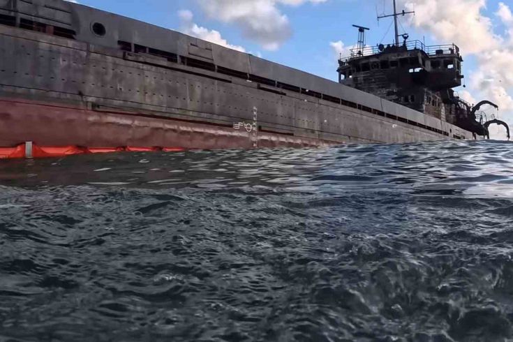 The crew abandoned the ship! The ship drifted for weeks.