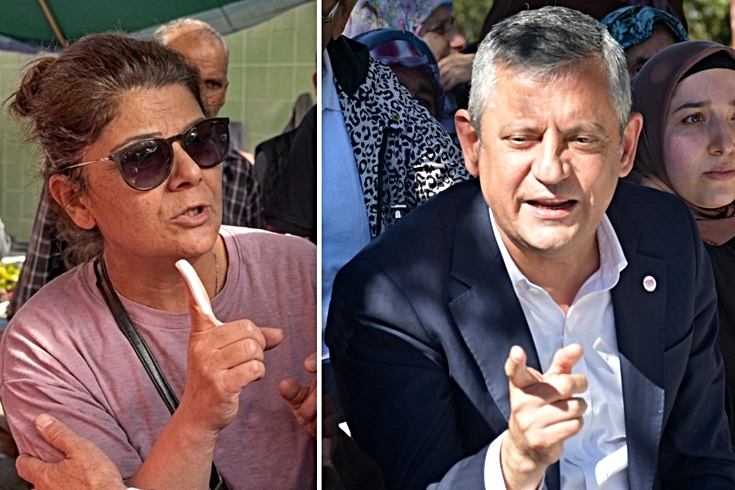 Ardahan ziyaretinde Özgür Özel'e olay sözler! Acılı eş İmamoğlu yüzünden diyerek böyle isyan etti