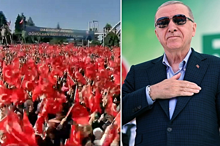 Memleketinde Cumhurbaşkanı Erdoğan'ı mest eden görüntü
