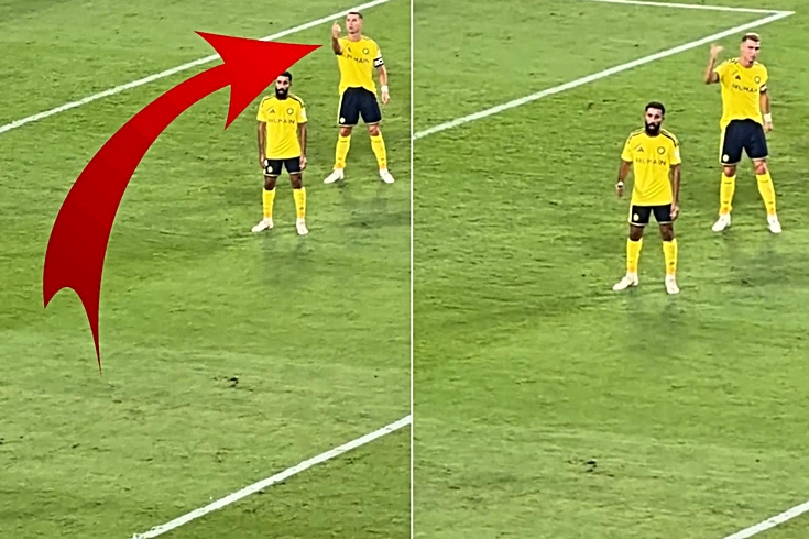 Takım arkadaşına ısrarla ''Barajdan çık'' talimatı veren Ronaldo, hayatının şokunu yaşadı