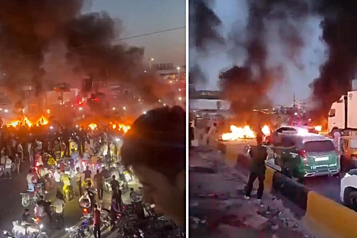 Suriye'de akaryakıt zamlarına karşı protestolar düzenleniyor
