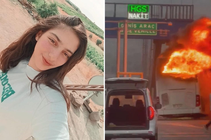 Yanan yolcu otobüsünde baba herkesi kurtardı, kızını kurtaramadı