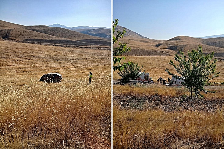 Elazığ’da trafik kazası: 2 ölü, 4 yaralı
