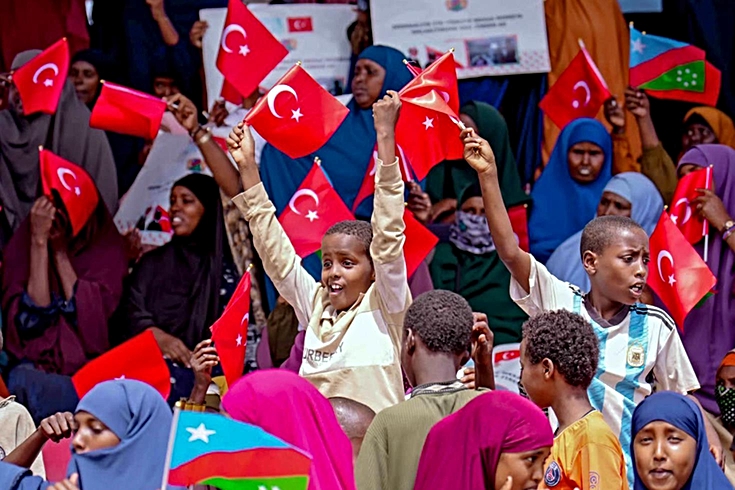 Somali'de Türkiye'ye destek gösterileri düzenlendi