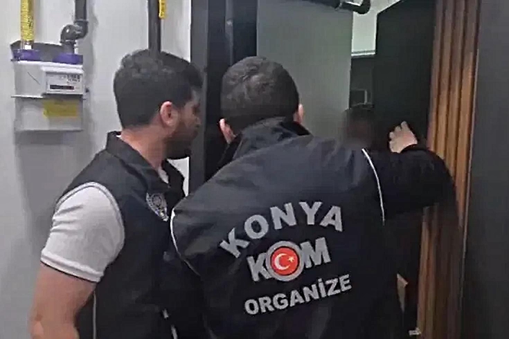 Konya'da Kıskaç operasyonunda 20 zanlı yakalandı