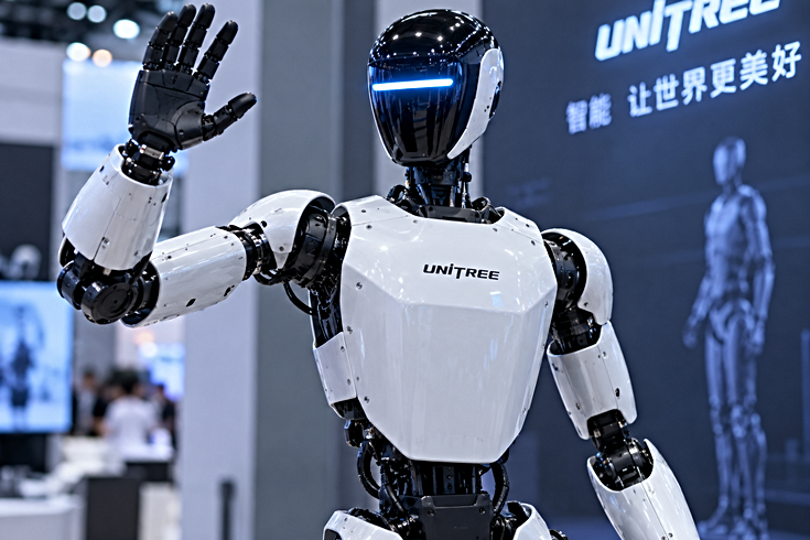 Çin’de insansı robot, geliştiricisine saldırdı