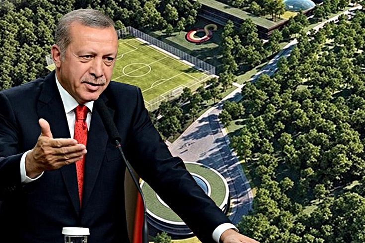 Cumhurbaşkanı Erdoğan talimatları verdi! Süper Lig devine 100 dönümlük arazi iddiası