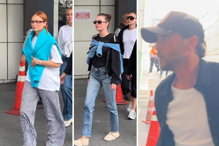 Gözaltındaki ünlülerden ilk görüntüler! Sağlık kontrolünden geçirildiler
