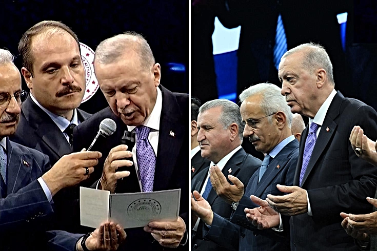 İstanbul Havalimanı'nın 4. pistinden ilk uçak havalandı! İşte Erdoğan'ın kalkış iznini verdiği anlar