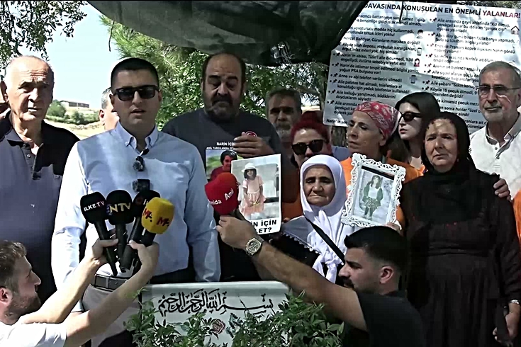 Narin'in babası Arif Güran'dan bin kilometrelik adalet yürüyüşü! Diyarbakır'dan Külliye'ye yola çıktı