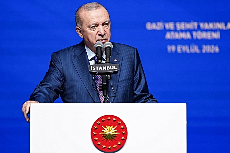 Cumhurbaşkanı Erdoğan'dan törene damga vuran mesaj: Bunlara umdukları fırsatı vermeyeceğiz