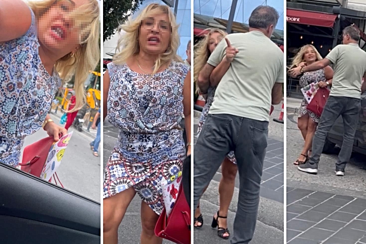 Trafik magandası bu kez erkek değil kadın! Korna çalan genç kadına dehşeti yaşattı