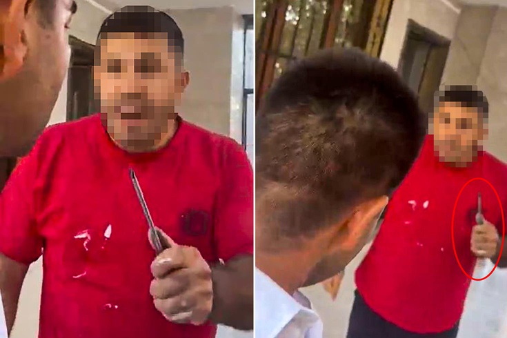 Fırat Kalkanı gazisine evinde kabusu yaşattı: Delik deşik ederim