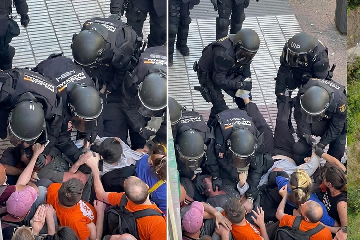 İspanya'da 87 yaşındaki kadının evinden tahliyesi sokakları karıştırdı: Polis göstericilere müdahale etti