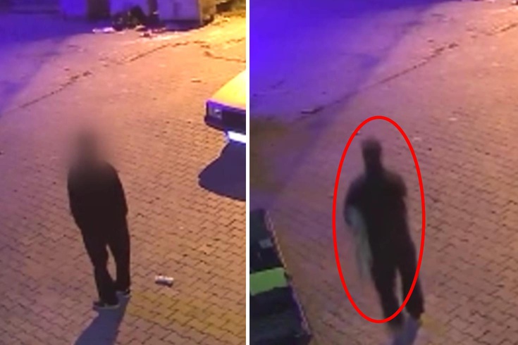 Evin önünde gördüğü halıyı böyle çaldı