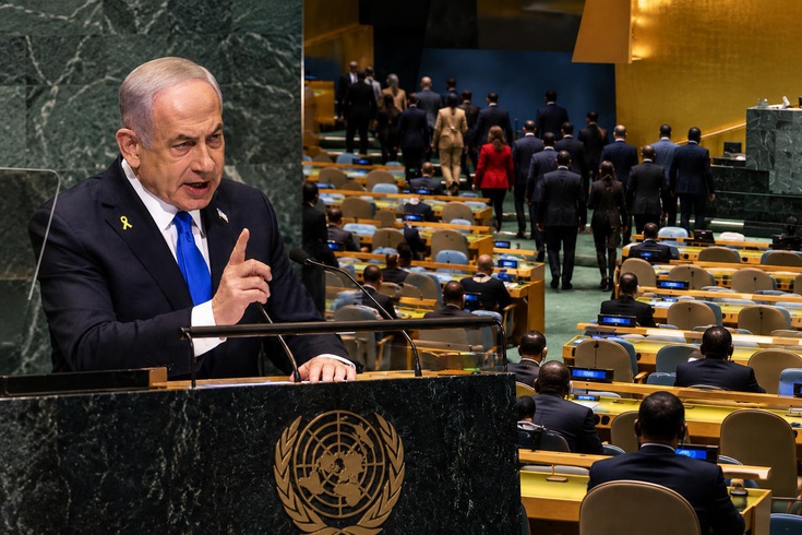 Netanyahu'ya BM'de büyük protesto! Salonda kalan 7 ülke dikkat çekti