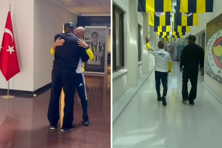 Hasret böyle bitti! Emenike ile İsmail Kartal bir arada