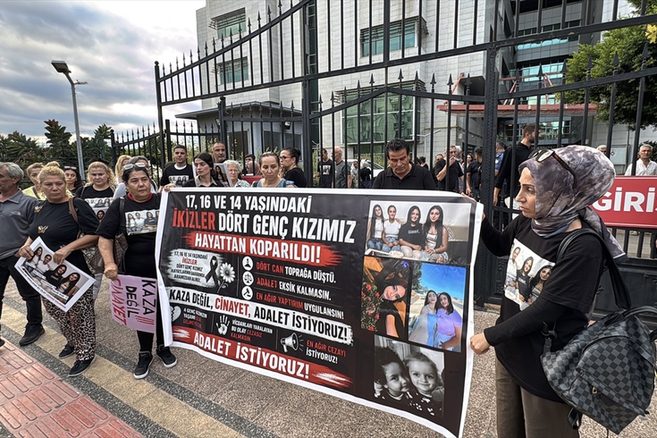 Mersin'de ikizler ve kuzenlerinin öldüğü kazada tutuklu sürücüye tahliye yok! Baba: En ağır cezayı almasını istiyorum