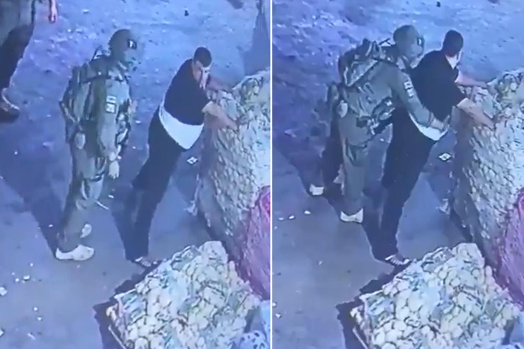 İsrailli askerlerden pazara baskın! Filistinli işçilere şiddet uyguladılar