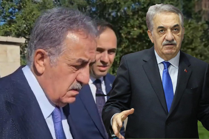 Meclis'ten çıkarken oğlu soruldu! Hayati Yazıcı'dan tek cümlelik yanıt