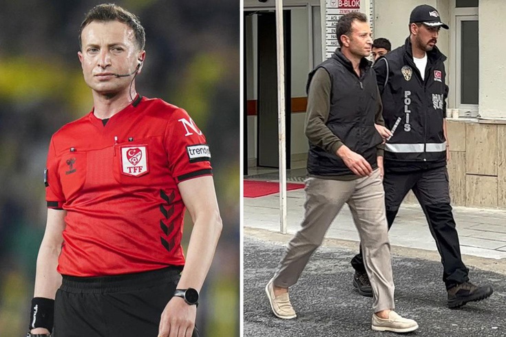 Gözaltına alınan hakem Yasin Kol'un ilk görüntüleri ortaya çıktı