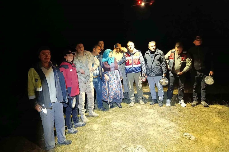 Bursa'da 3 gündür kayıp olan zihinsel engelli kadın dronla bulundu! Meyve yiyerek hayatta kalmış