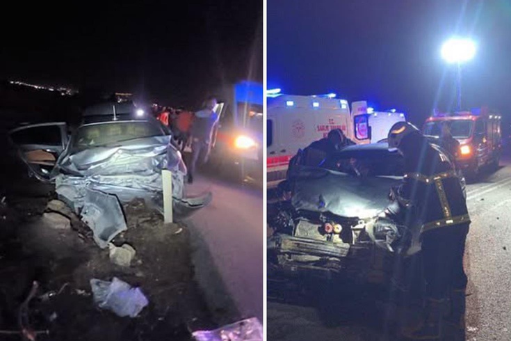 Hatay’da trafik kazası: 3'ü ağır 5 yaralı