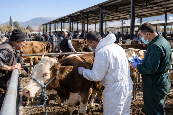 Amasya’da şap alarmı: Hayvan pazarları geçici olarak kapatıldı