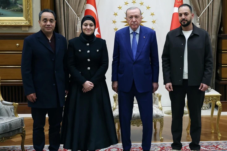 Cumhurbaşkanı Erdoğan, Filistinli Hind Rajab’ın ailesini kabul etti