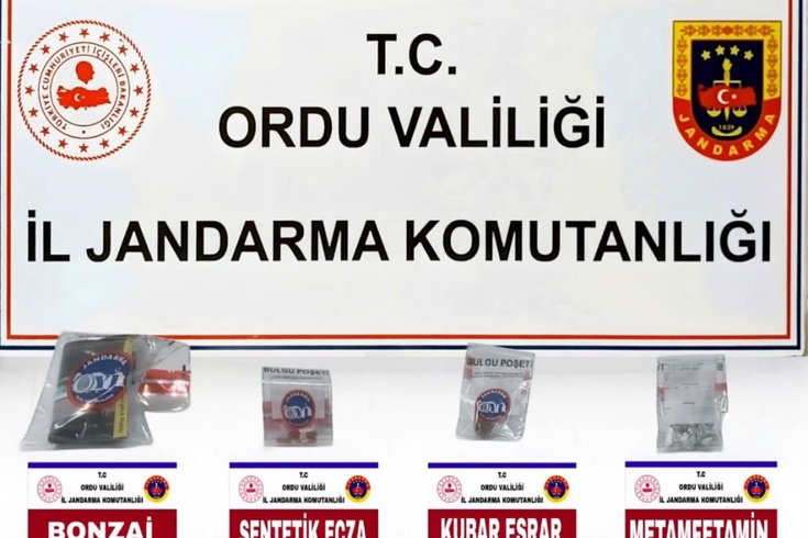Ordu'da 26 uyuşturucu operasyonu