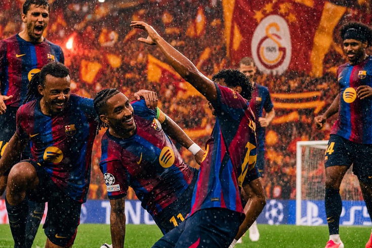 Galatasaray'a müjdeli haber! Barcelona'nın yıldızı maçta yok