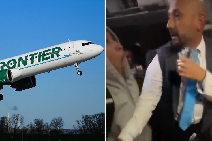 Uçakta ortalık karıştı! Hostes yolcuyla boğuşup kapıdan uzaklaştırdı