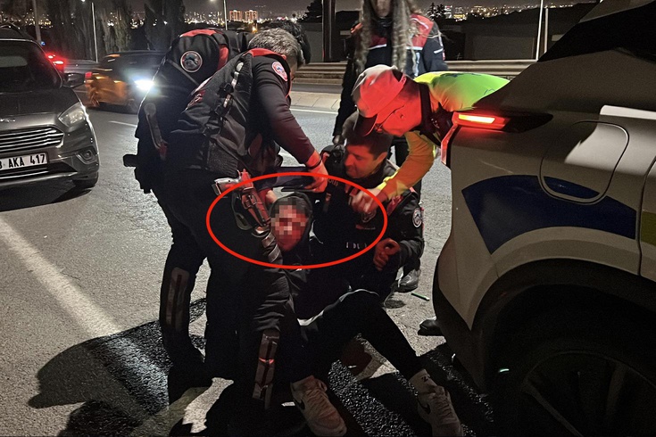 335,000 TL fine for a 17-year-old driver fleeing police in Kayseri! He lost his cram school money.