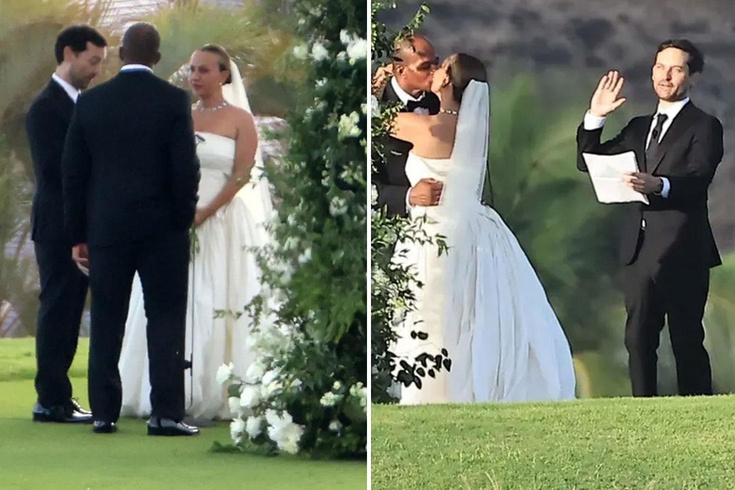 Spider-Man's surprising move: He officiated the wedding of his ex-wife whom he divorced last month.