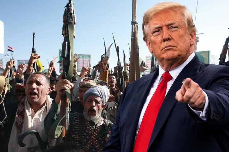 Trump: The Houthis are doing wrong things, and very wrong at that