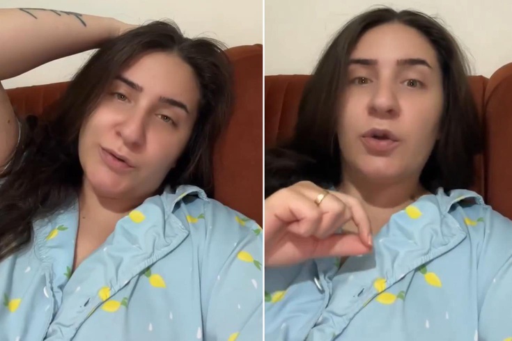 The bride who watched the wedding video experienced the shock of her life.