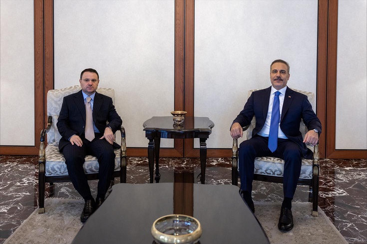Hakan Fidan ve Akın Gürlek'ten sürpriz görüşme