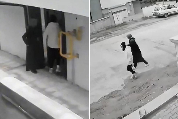 Rezilliklerini kimse görmüyor sandılar ama kamera kayıttaydı