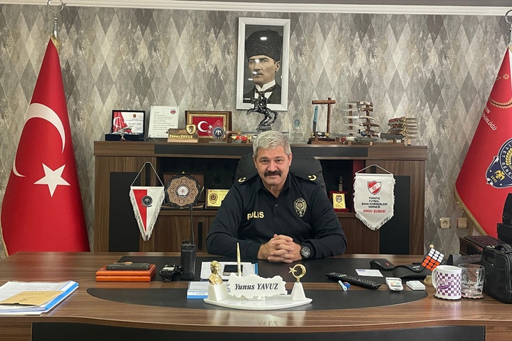 Merzifon İlçe Emniyet Müdürü Yunus Yavuz görevine başladı