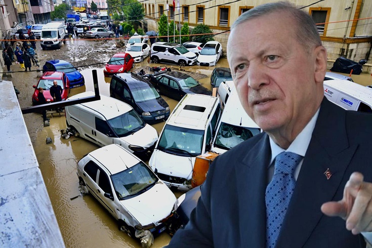 Cumhurbaşkanı Erdoğan'dan İstanbul'daki sel felaketiyle ilgili açıklama! Hayati bir uyarısı var