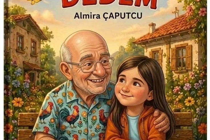8 yaşındaki Almira'nın ilk kitabı çıktı