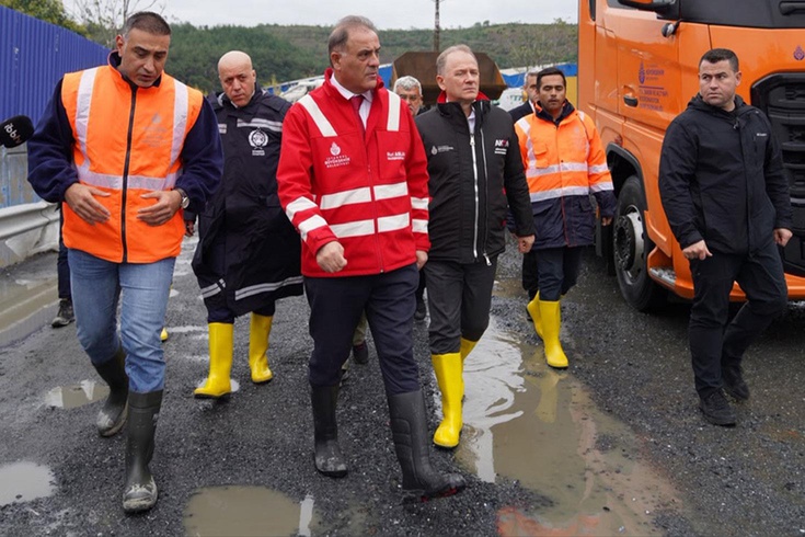 İBB Başkan Vekili Aslan: Son 80-85 yılın en büyük yağışı